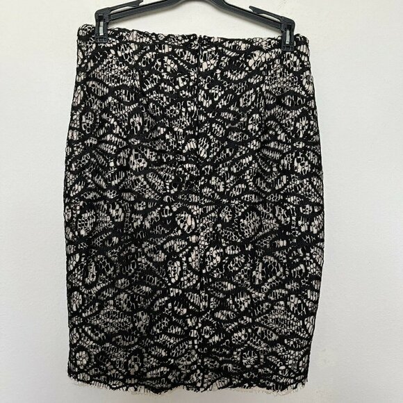 Anthropologie midi Pencil Skirt XSMALL layered Weston Wear Dual Foundation - Picture 7 of 14